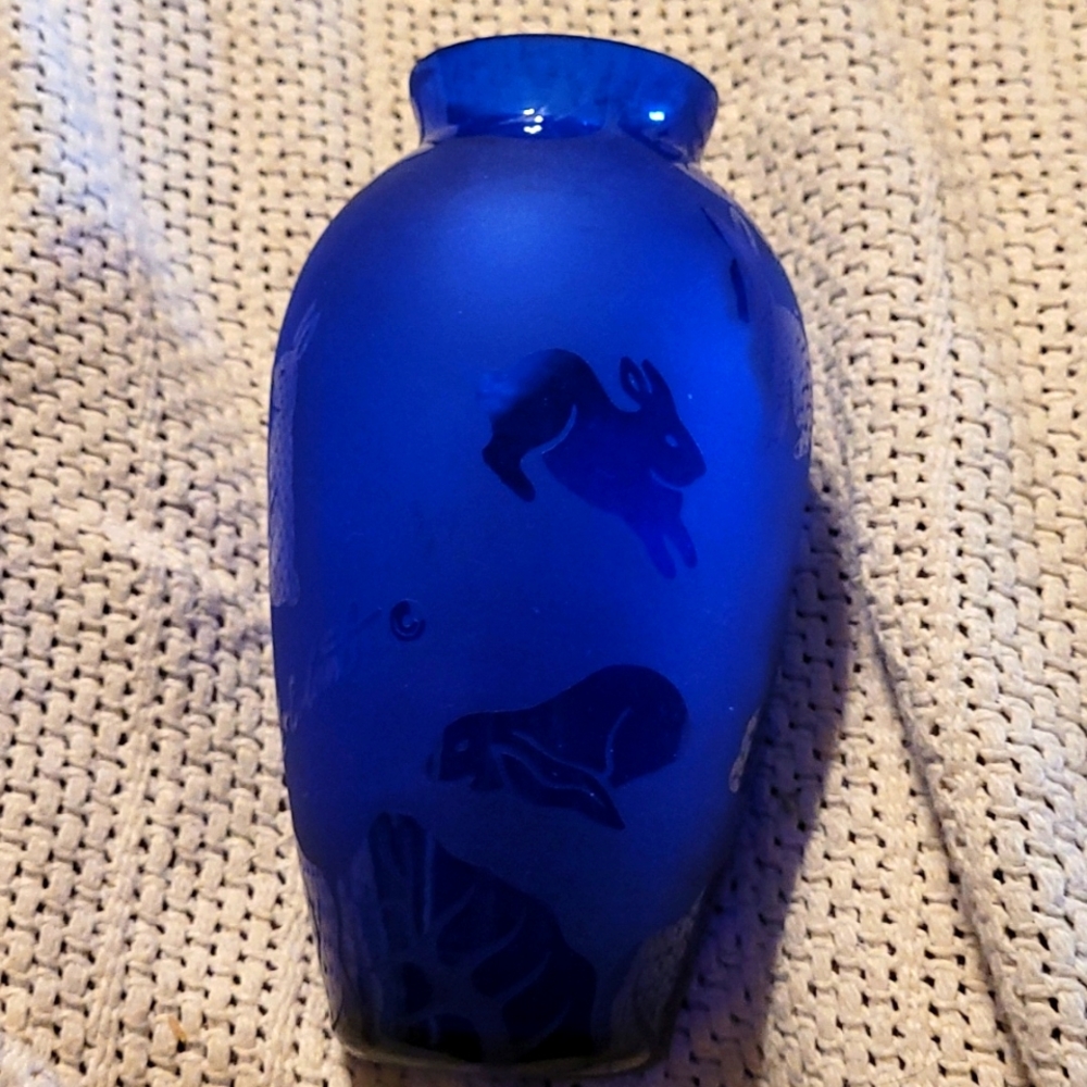 Arthur Court bunny vase